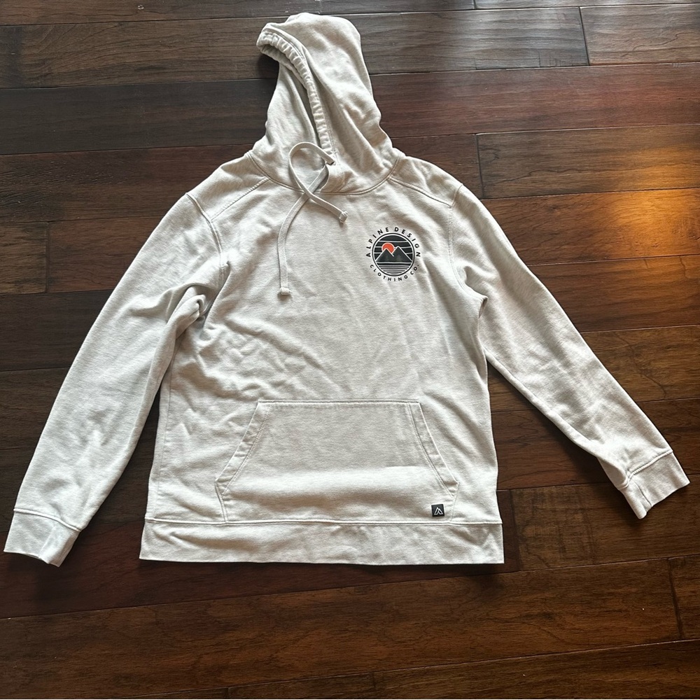 Alpine Design White Hoodie